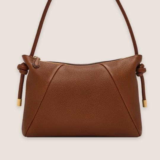 Brown leather Willa bag.