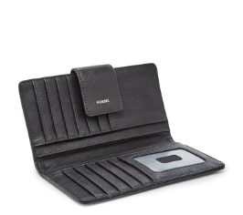 Logan Leather Card Case Wallet - SL7925001 - Fossil