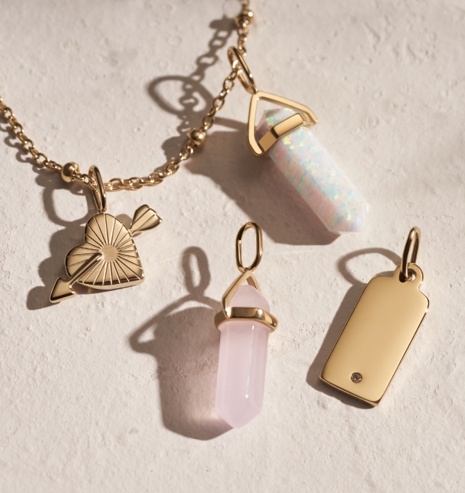 Charm jewelry.