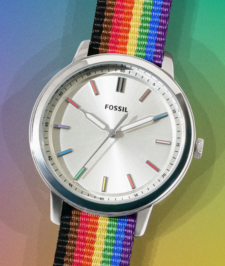 Limited Edition Pride Minimalist Three Hand Watch Case C181031
