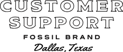Customer support. Fossil brand. Dallas, Texas.