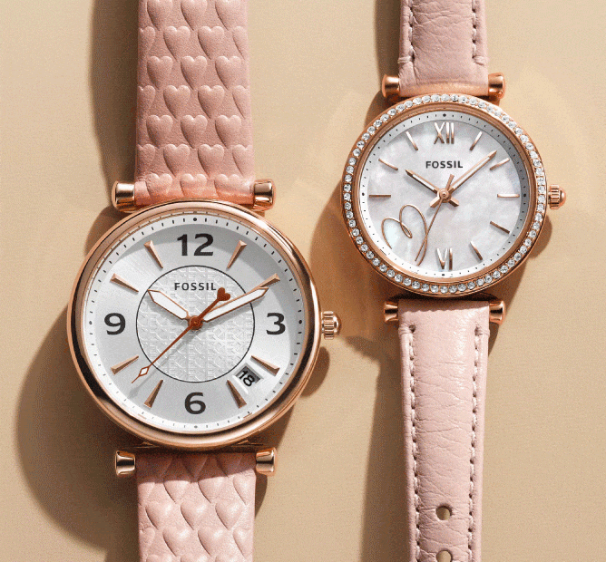 The front and back of a Neutra watch. The back is engraved with You Are Timeless.
