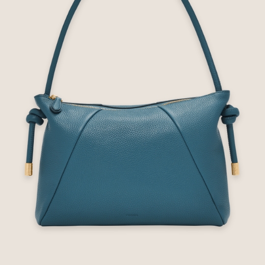 Blue leather Willa bag.