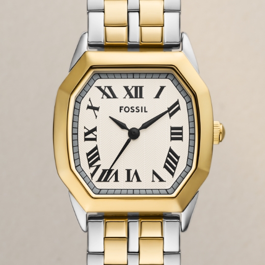 Two-tone Harlow watch.