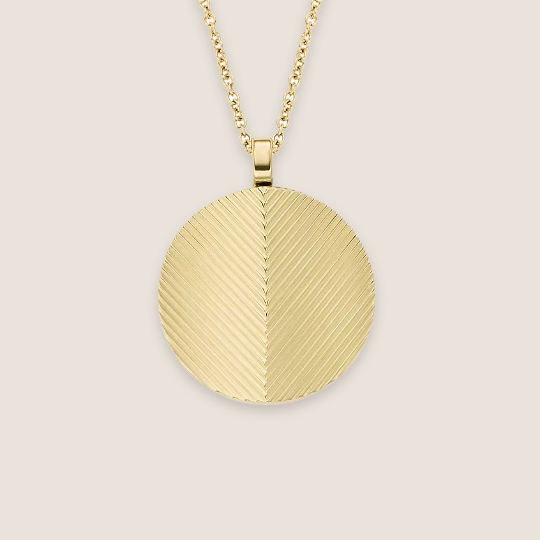 Gold-tone Harlow necklace.