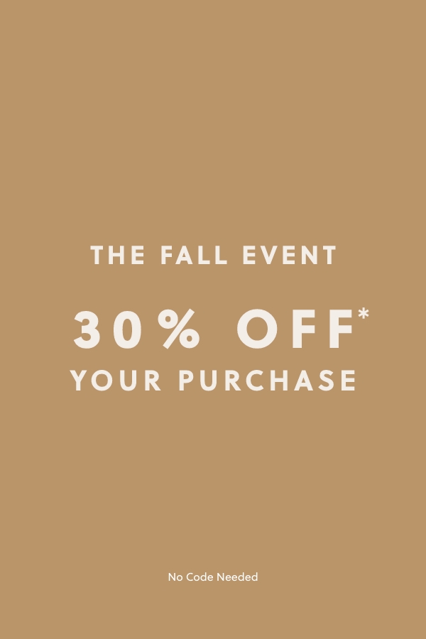 30% Off Your Purchase