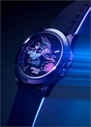 A Space Jam limited edition watch.
