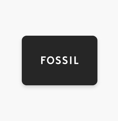 Une carte cadeau Fossil.