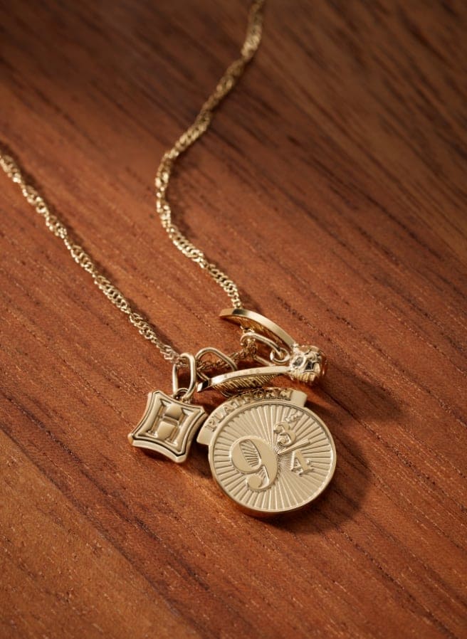 Gold-tone Platform 9¾™ necklace.