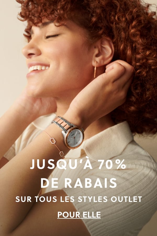 Jusqu'à 70 % de réduction sur tous les styles Outlet