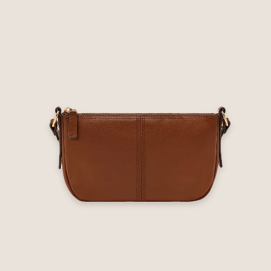 Small brown leather Jolie bag.
