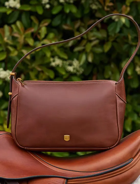 Fossil leather bag