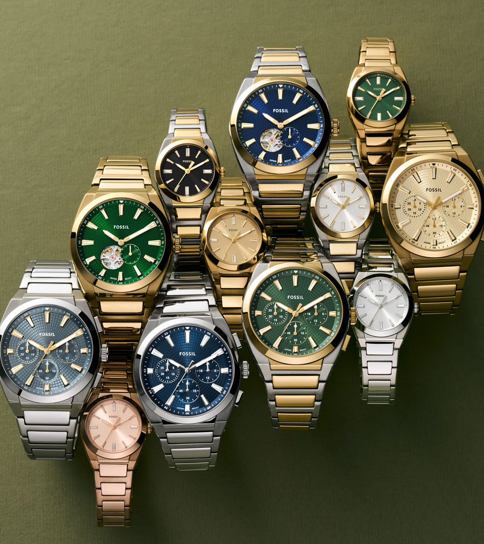 Collection of Fossil Watches