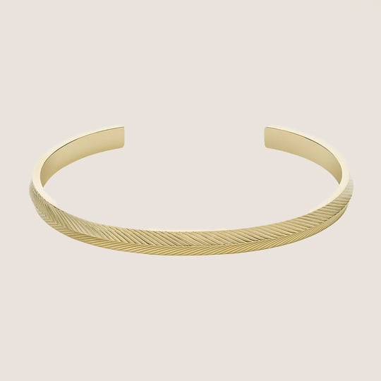 Gold-tone Harlow Hearts pendant.