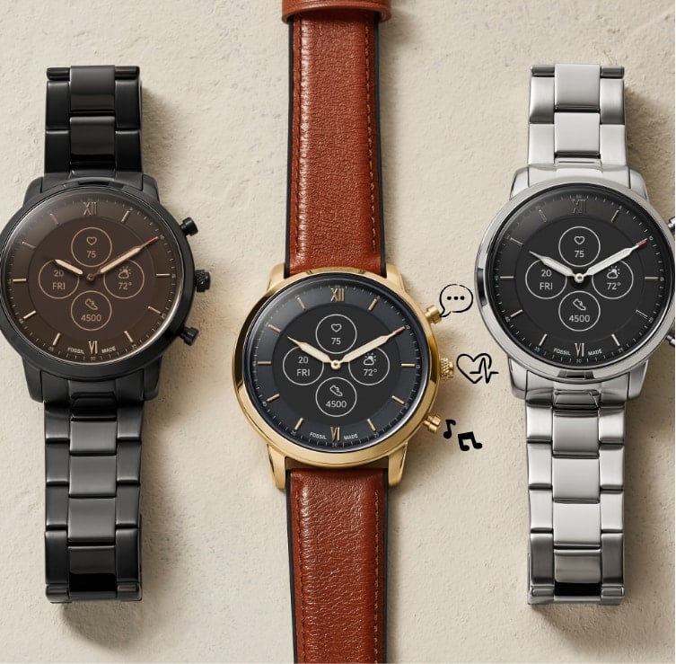 Hybrid HR Smartwatches - Fossil