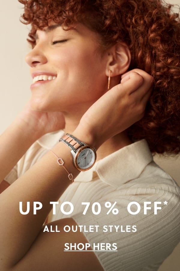 Up To 70% Off* Outlet Styles
