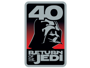 A 40th anniversary of Return of The Jedi logo