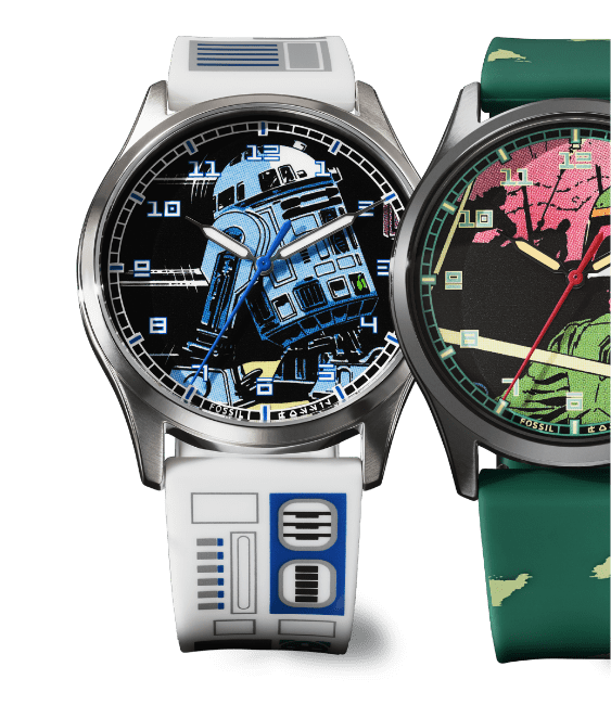 Collection of Star Wars inspired watches