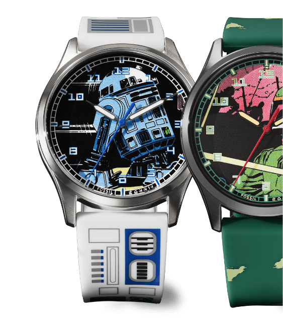 Collection of Star Wars inspired watches