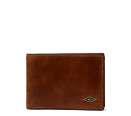 Ryan Leather RFID Flip ID Bifold Wallet - ML3729201 - Fossil