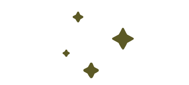 “La collezione di ciondoli” con grafica di stelle.