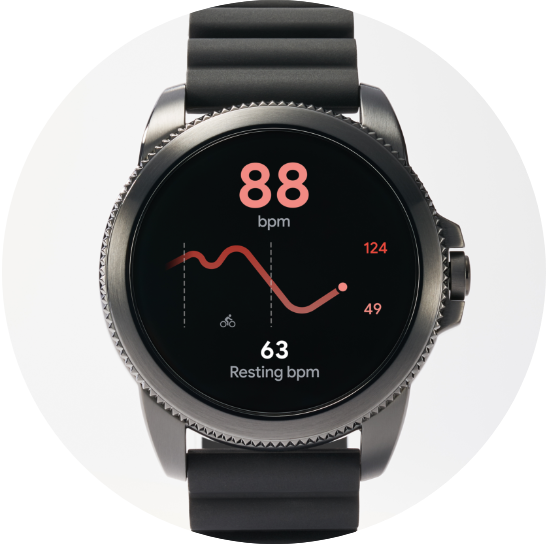 Gen 5E Smartwatch Black Silicone - FTW4047 - Fossil