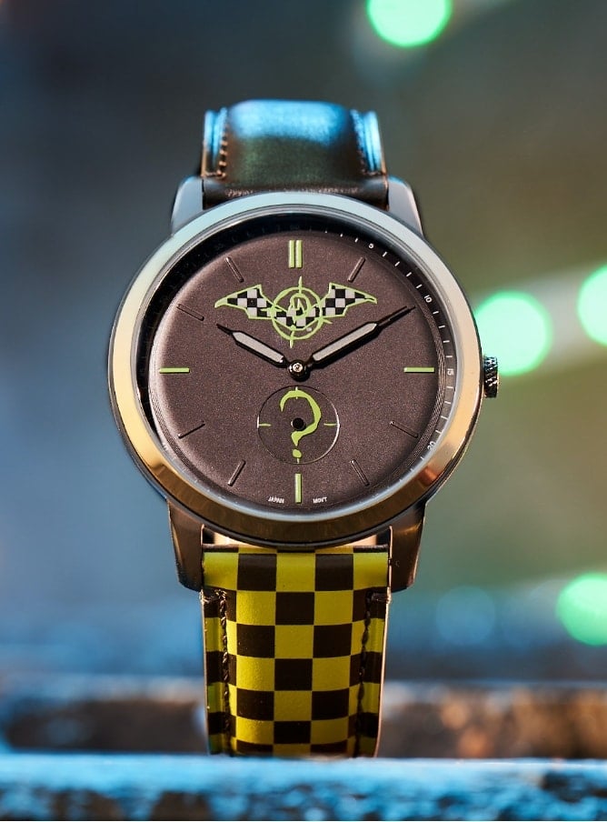 Reloj Riddler de Batman x Fossil. 