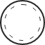 icône de circonférence
