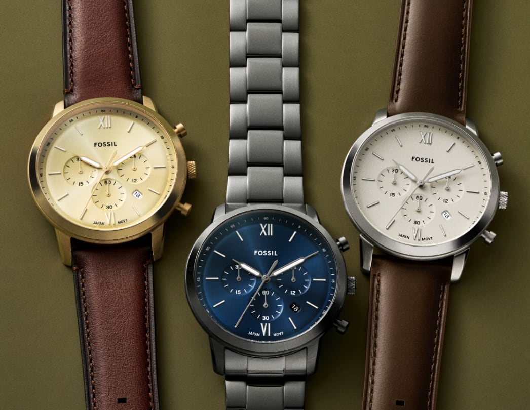 Neutra Chronograph Stainless Steel Watch FS5384 Fossil