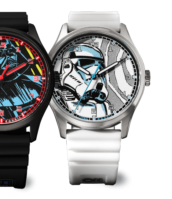 Collection of Star Wars inspired watches