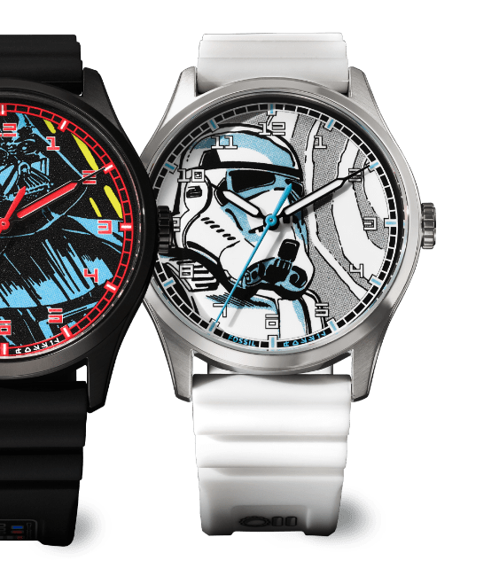 Collection of Star Wars inspired watches