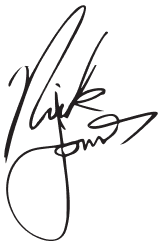 Nick Jonas signature