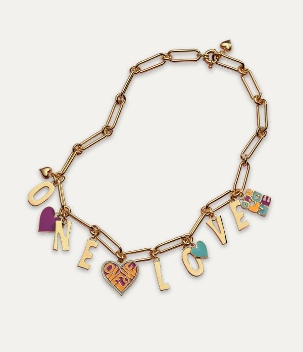 Le collier charm Cedella Marley x Fossil.