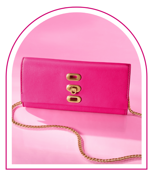 Fossil pink crossbody bag shop