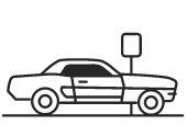 CONTACTLESS CURBSIDE SERVICE Icon