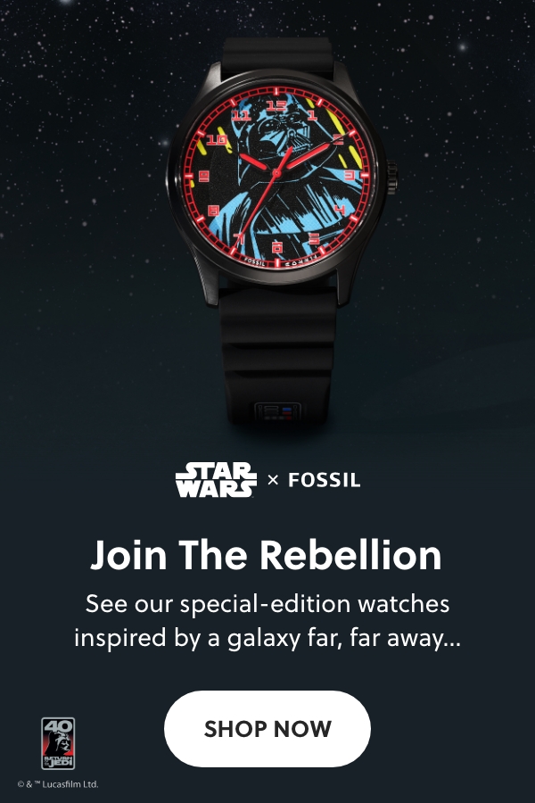 See our special-edition collection inspired by a galaxy far, far away... 