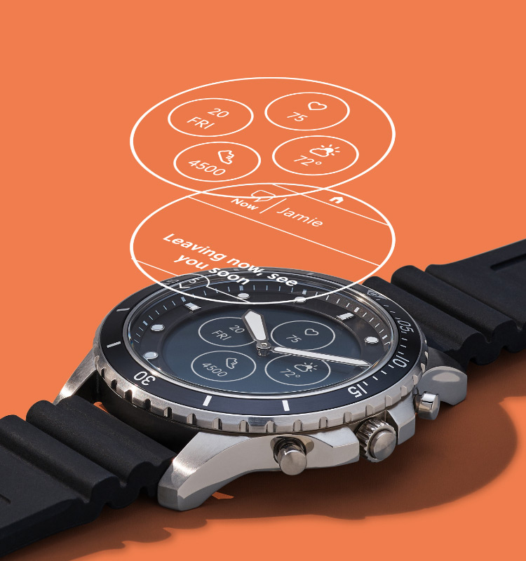 can you read text messages on fossil smartwatch