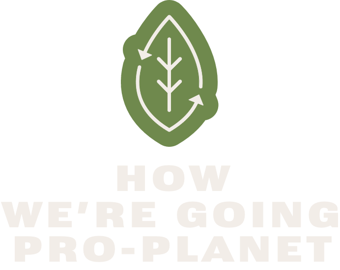 How We're Going Pro-Planet