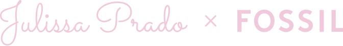 Julissa Prado x Fossil Logo